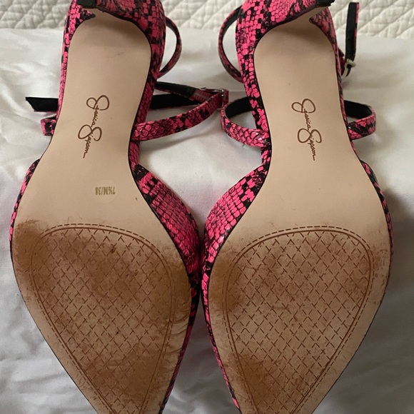 Jessica Simpson Ambrie Heels Women’s 7.5 Used - Picture 4 of 5